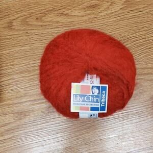 Lily Chin Tribeca Yarn Bulky NWT Mohair Wool Viscose 153 yards 50g color 1278